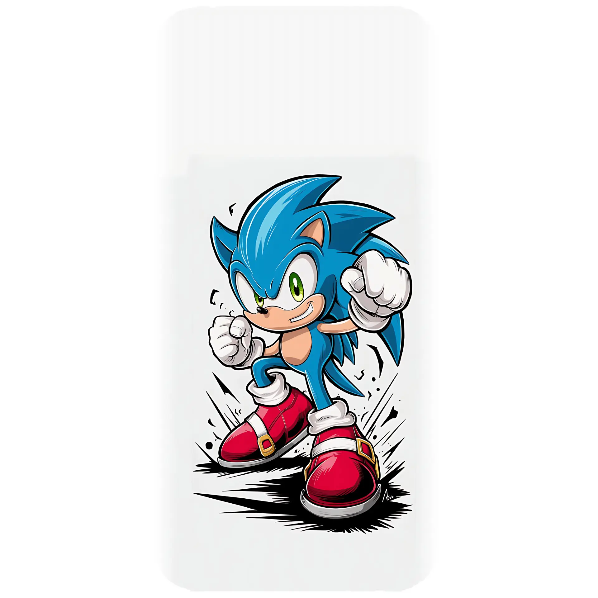 Husa personalizata cu Sonic - model 001