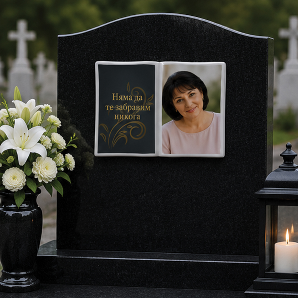 Poză ceramică Carte pentru monument — imaginea 4